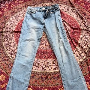 BDG light wash jeans